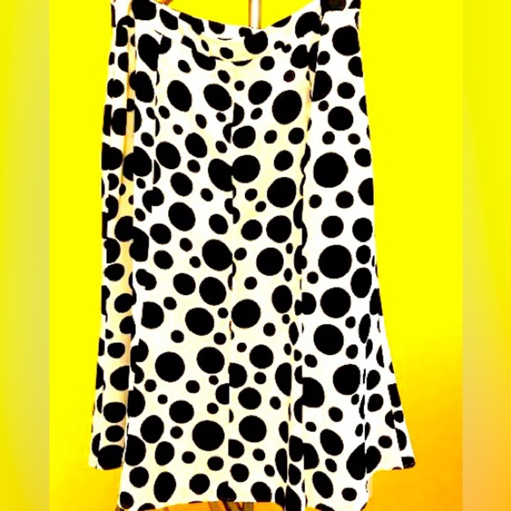 Casper Polka- Dot Elegant Skirt - Picture 4 of 15